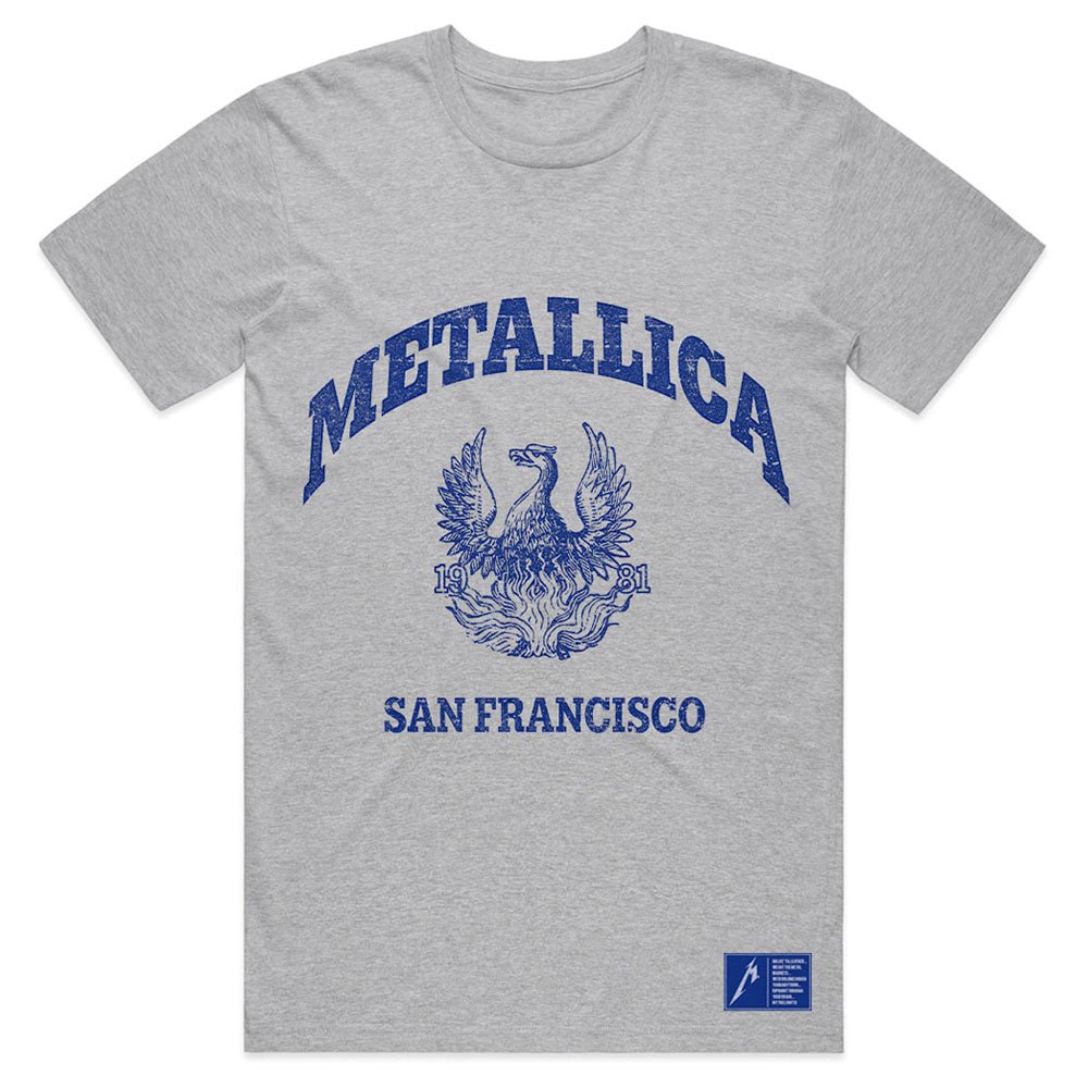 METALLICA メタリカ - College Crest / Tシャツ / メンズ - PGS
